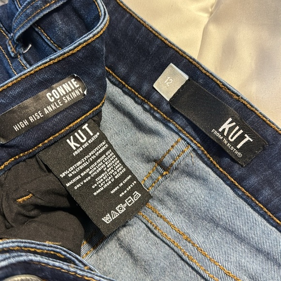 Kut from the Kloth Connie High Rise Ankle Skinny Jeans - Picture 6 of 7
